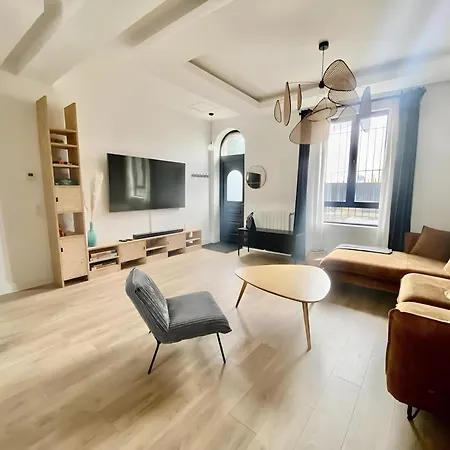 Rondeaux Grande Maison Spacieuse 5 Chambres 10 Pers, Proche Transports - Linge & Menage Inclus Appartamento Rouen