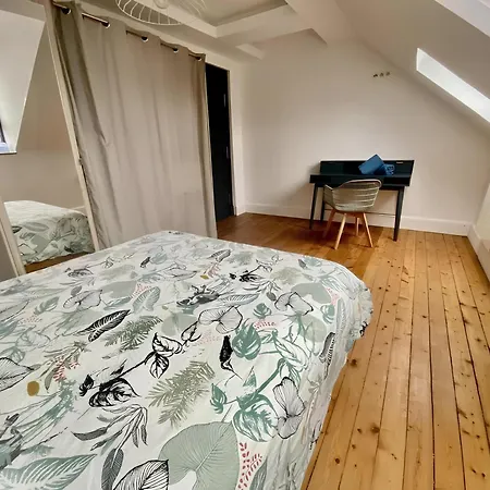 Rondeaux Grande Maison Spacieuse 5 Chambres 10 Pers, Proche Transports - Linge & Menage Inclus *
